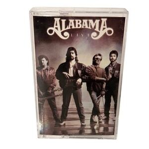 Alabama Live Cassette Tape 1997 BMG Special Products 75517-44619-4 Country Rock*